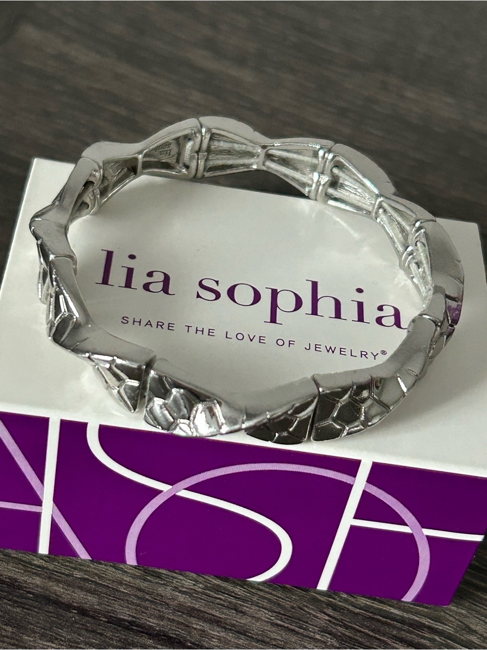 Lia Sophia Swivel Stretch Bracelet